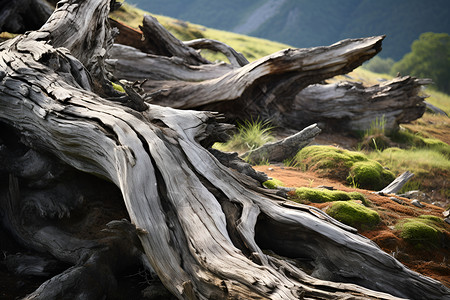 欧洲地区的山毛榉树高清图片