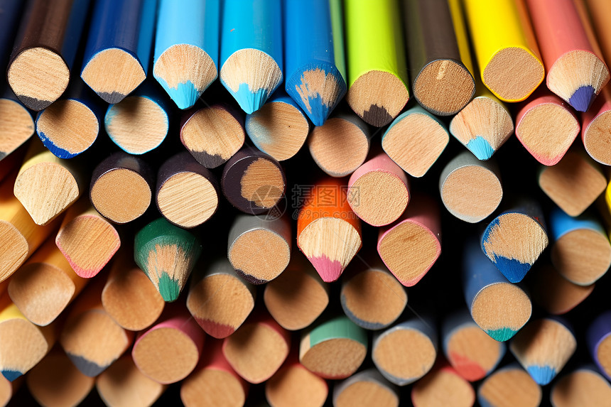 彩色的工具铅笔图片