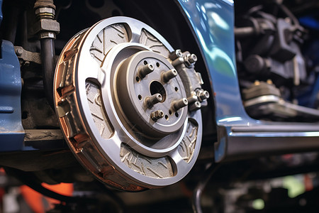 汽车轮毂维修刹车片高清图片