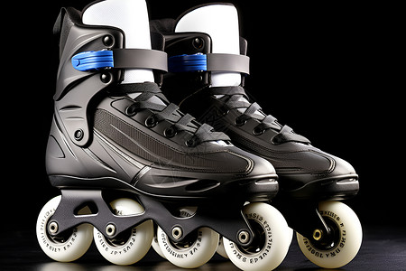 时尚的溜冰鞋背景图片