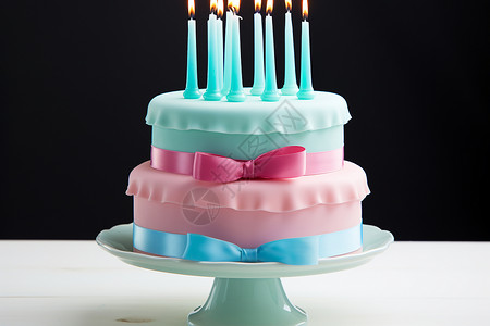 庆祝的蛋糕背景图片