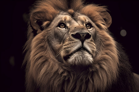 霸气的狮子背景图片