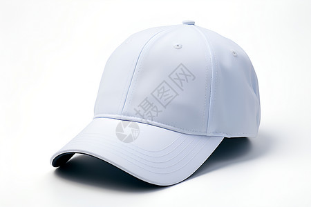 白色棒球帽棉质棒球帽背景