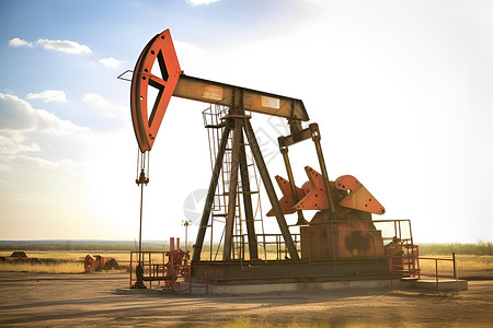 石油探测工业土地高清图片