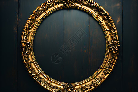圆形的镜子背景图片