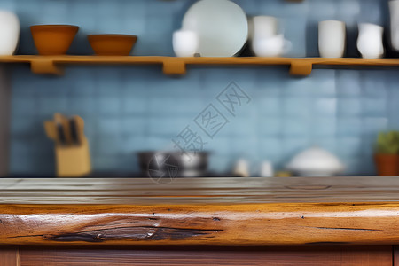 家居厨房橱柜的展示背景图片