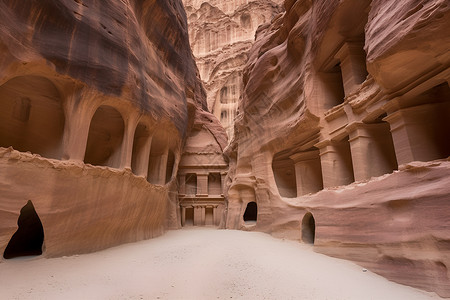 洞穴之旅神秘沙漠之旅背景