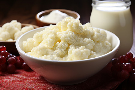 美味的奶酪酸奶发酵菌主图高清图片