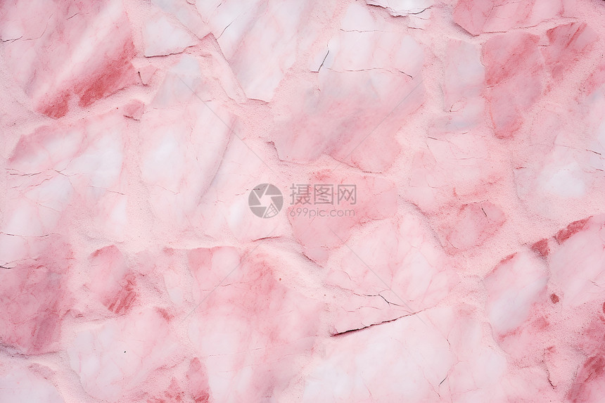 粉红色纹理的大理石图片