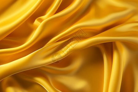 黄色丝绸艺术背景图片