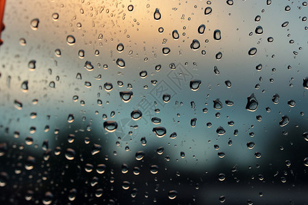 滴落的雨水背景图片