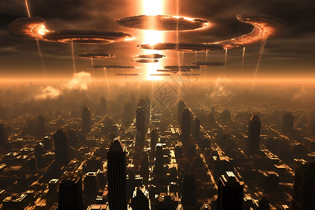 电影城市的外星入侵地球设计图片
