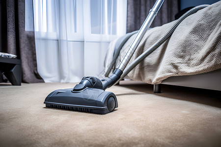 家庭地毯清洁的吸尘器高清图片