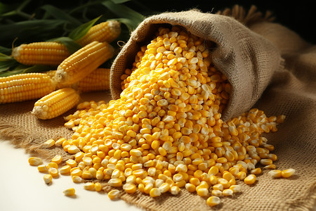 干玉米粒健康的玉米粒背景