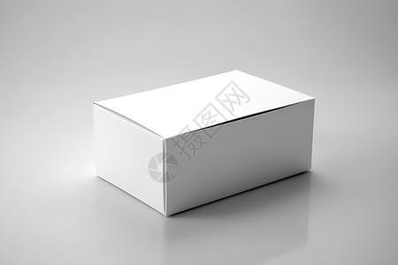 桌子上的白盒子背景图片