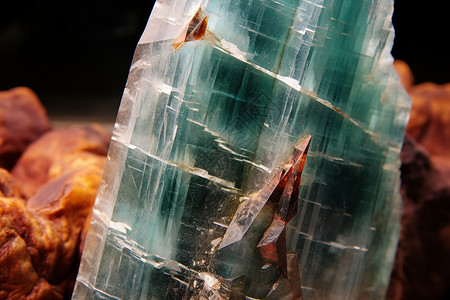 天然矿物的水晶宝石背景图片
