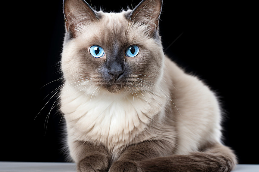 蓝眼猫的猫咪图片