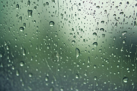 湿润细腻的雨滴背景图片