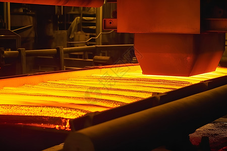 工厂的高温机械背景图片