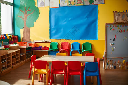 儿童文化教育培训的幼儿园高清图片