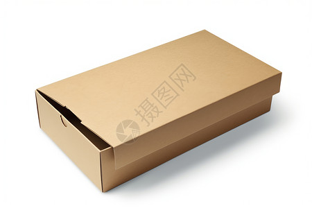 褐色的纸盒盒子背景图片