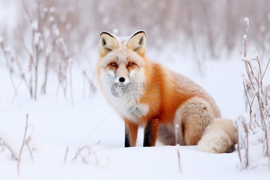 可爱的野生狐狸图片