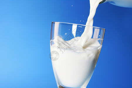 牛奶的流动背景图片