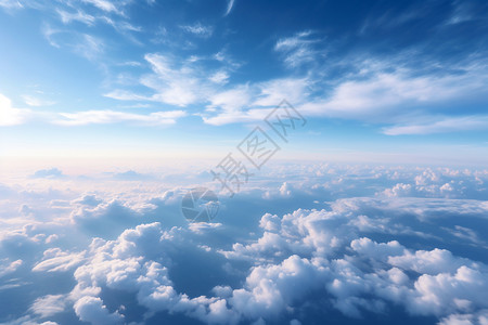 高空壁纸高空云海背景