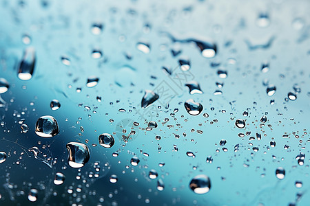 湿润的玻璃背景背景图片