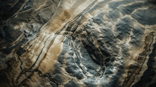 抛光表面复古石材表面的特写背景