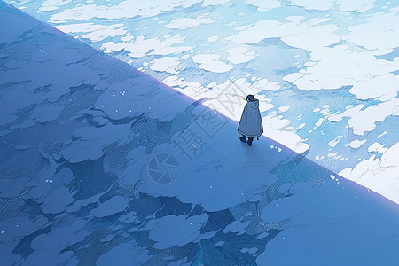 冰世界的小勇士高清图片