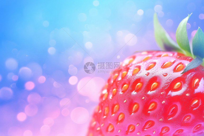 酸甜口感的草莓水果图片