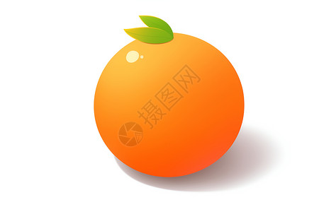 橙色的图标背景图片