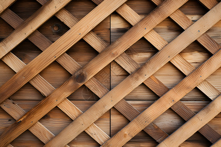 棕色木板交叉的木质墙面背景