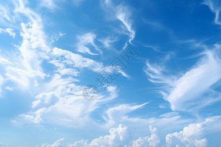白色柔和云层高清图片