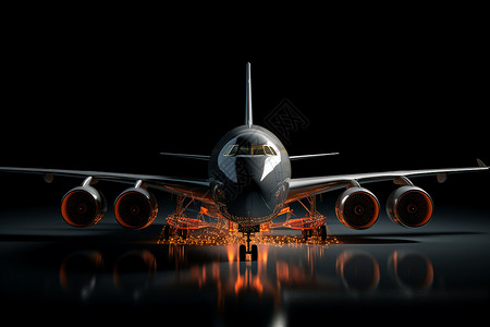 大型喷气的客机设计图片