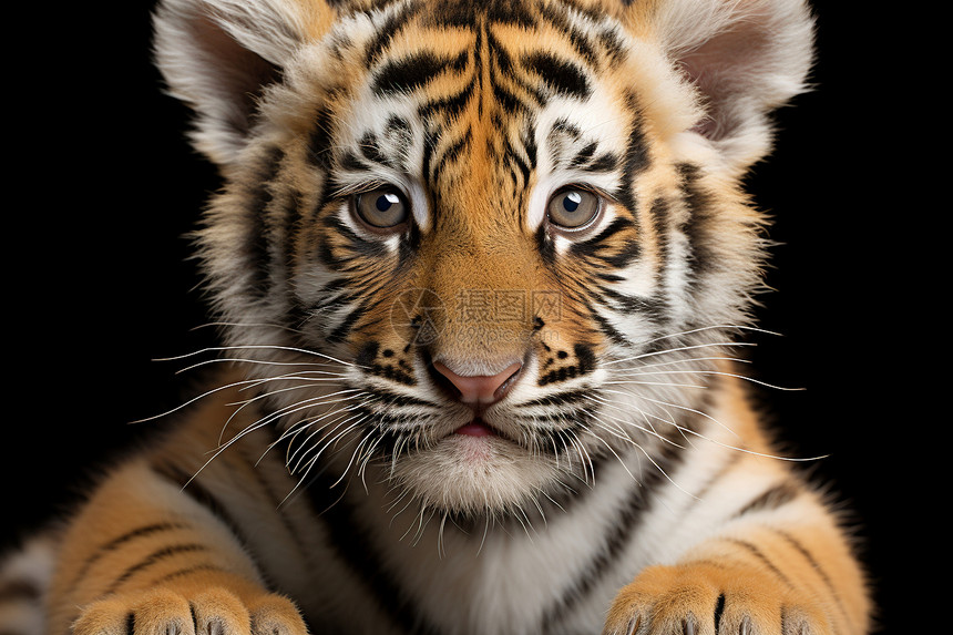 野生动物的老虎图片