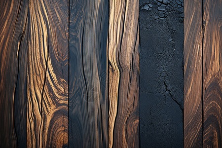 老旧木板木板上的木纹背景