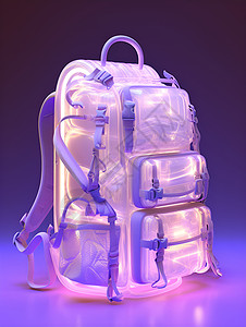 透明背包透明材质的背包设计图片