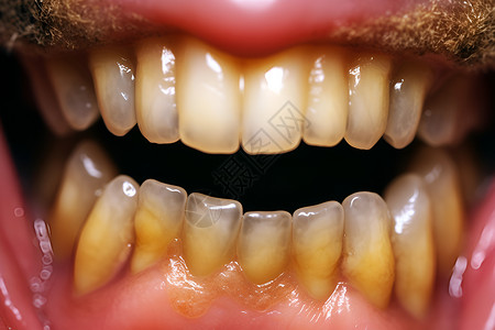 口腔牙齿的照片高清图片