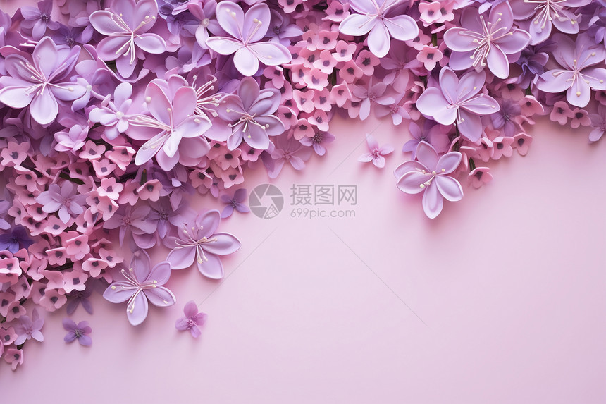 紫色的植物花朵图片