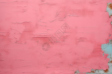 粉色颜料的墙壁背景图片