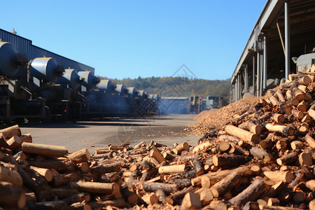 环保木材可持续能源利用背景