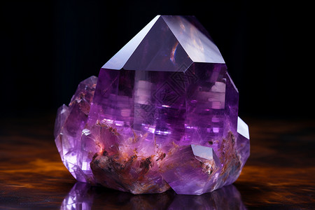 宝贵的紫水晶宝石背景