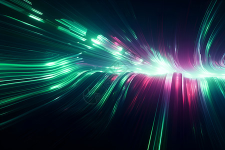赛博庞克传送核心的光影设计图片