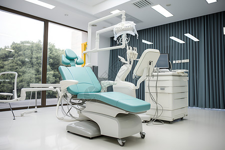 帆布座椅牙科医疗设备背景