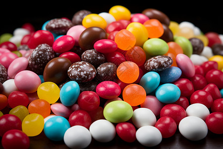糖豆素材彩色的糖果背景