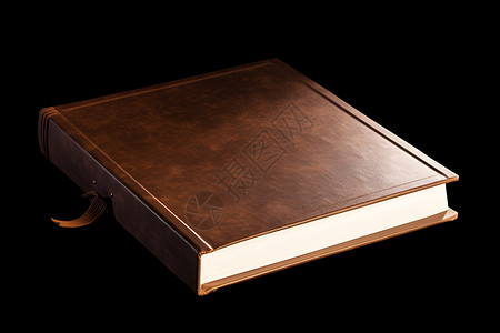 古典书籍封面皮质封面的书籍背景
