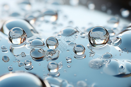 水滴泡泡雨珠透明素材高清图片