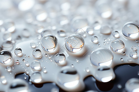 水滴的神奇雨珠透明素材高清图片